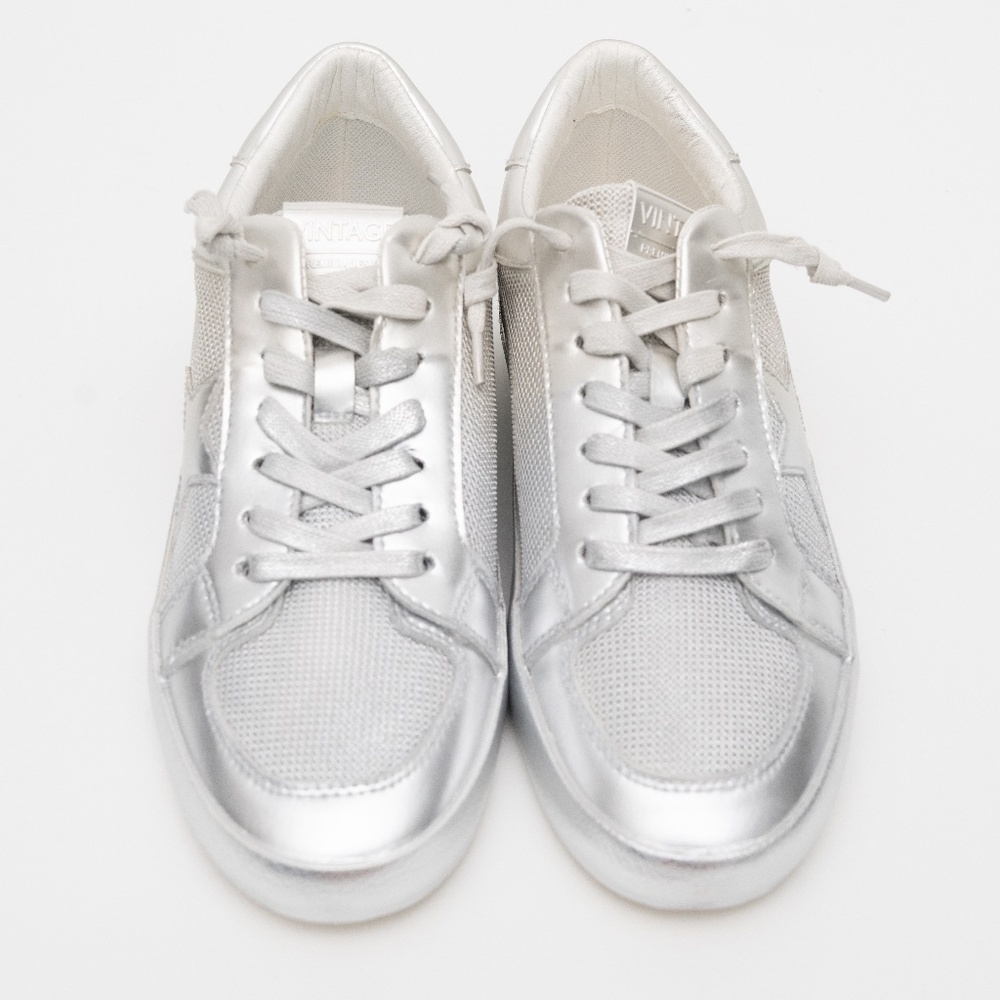 Vintage Havana Dynamic Silver‎ Sneakers Size 10 - Picture 4 of 9